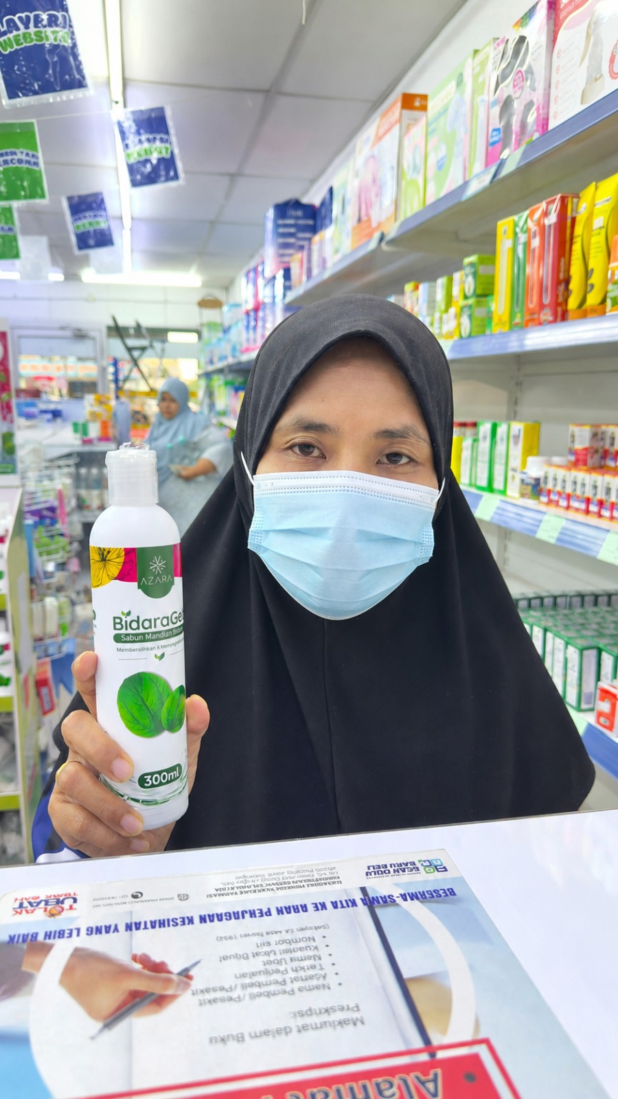 Makcik pengguna BidaraGelz